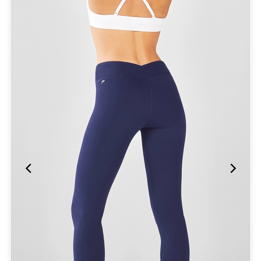 Fabletics Winn ll Powerhold Navy Blue Leggings.  Size XSmall. - Picture 3 of 14